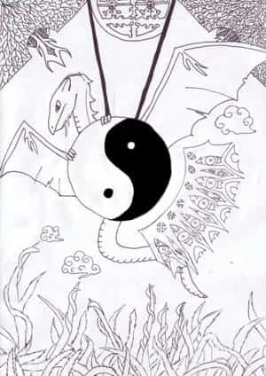 Yin Yang Drache OLs