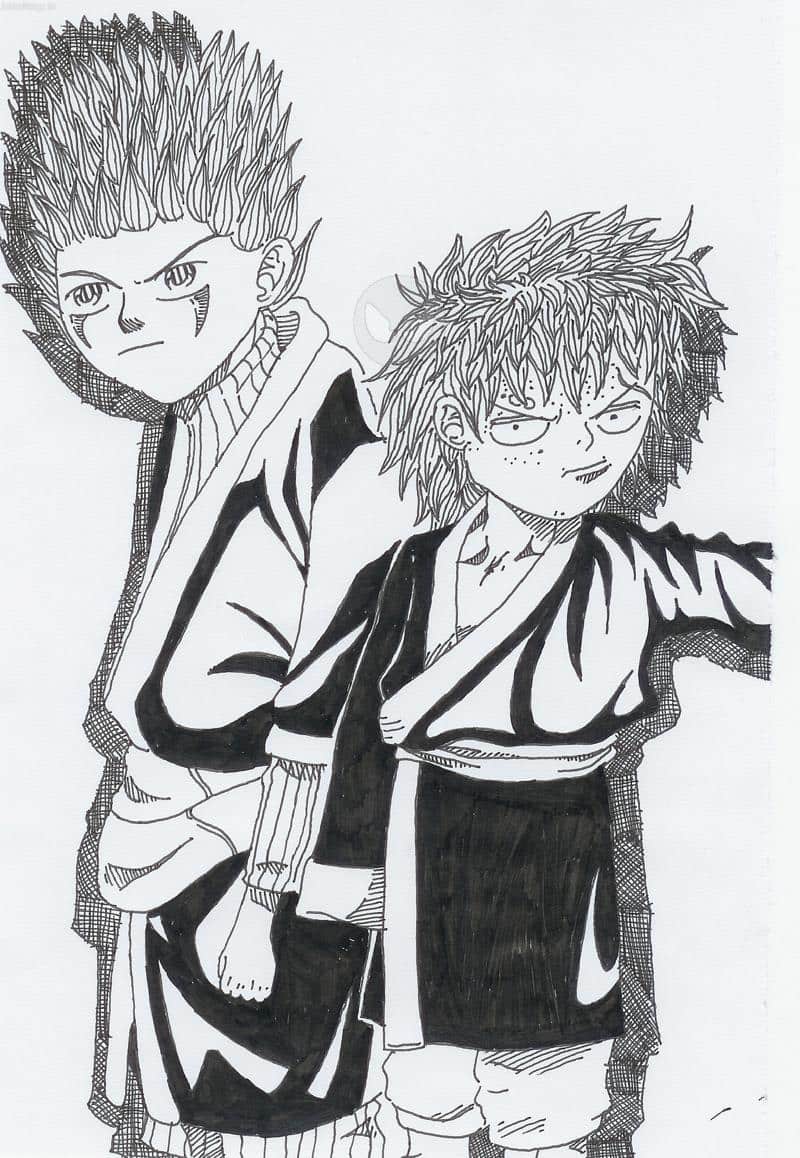 Zwei Jungen aus meinem Manga^^