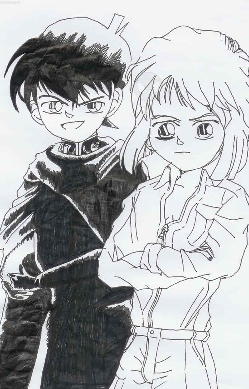 Shinichi und Shiho