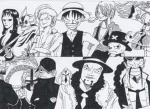 Die Strohhutpiraten gegen CP9