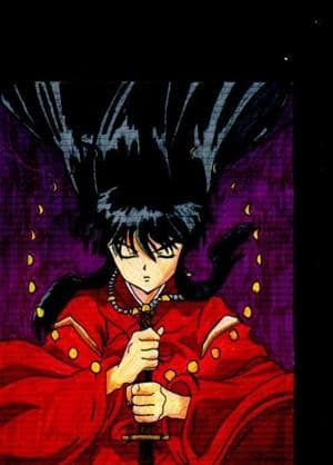 Inu yasha mit schwarzen Haaren