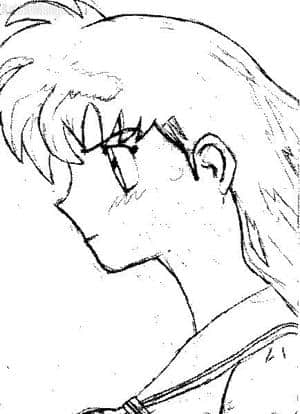 Kagome ist ein Bisschen verlegen