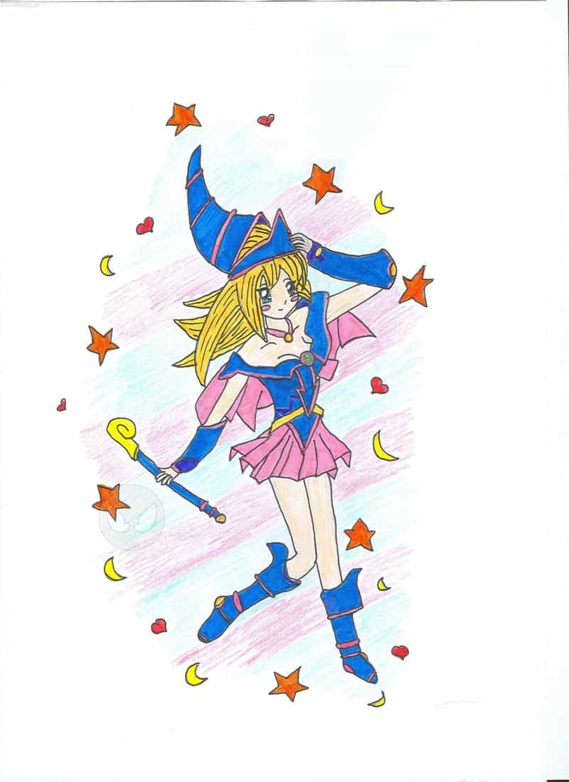 Das schwarze Magiermädchen