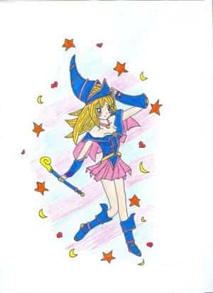 Das schwarze Magiermädchen