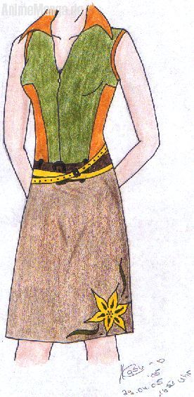 Mein selbst entworfener Zweiteiler*ganz stolz drauf sei* XDDDDD