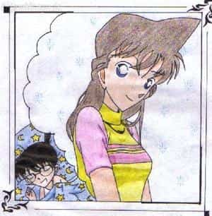 Conan träumt von seiner Geliebten Ran *wie süß*