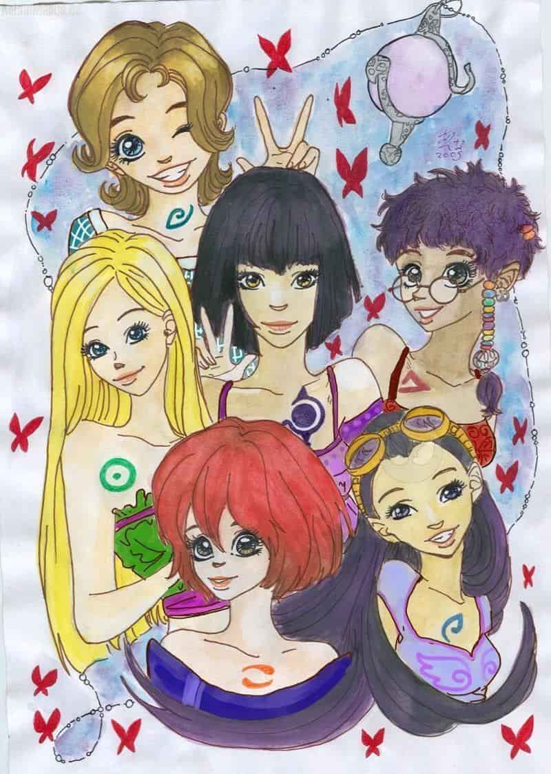 Die Witch ham sich angezogen ^^