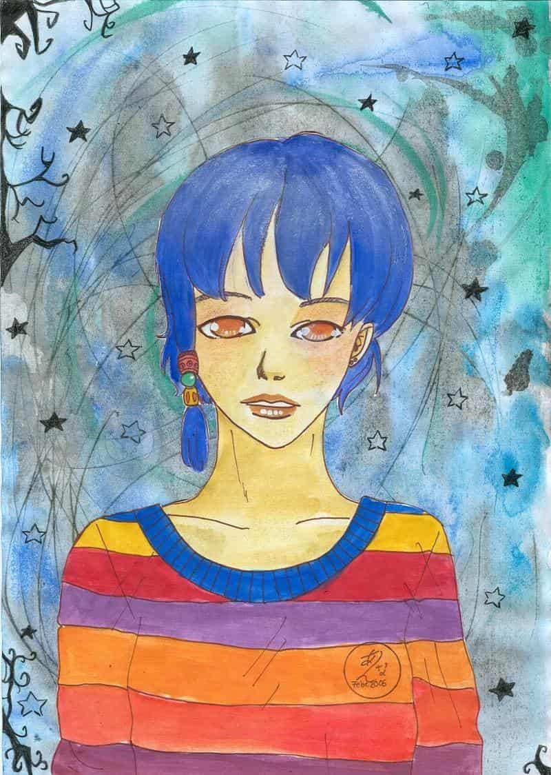 The deep darkness inside