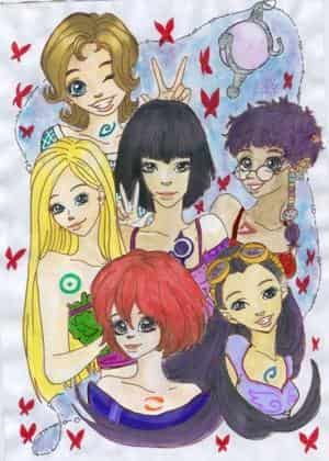 Die Witch ham sich angezogen ^^