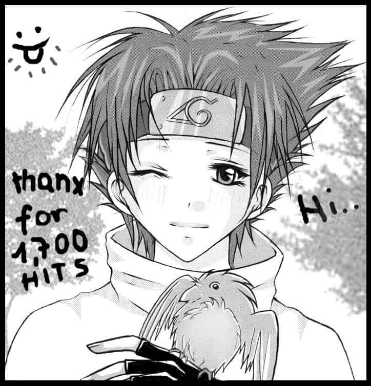 * + Sasuke + * thanx for 1,700 HITS (deviantart)