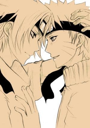 SasukeXNaruto Lineart