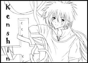 kenshin mal ganz anders (lineart)