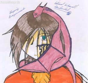 Sleeping dragonsnake