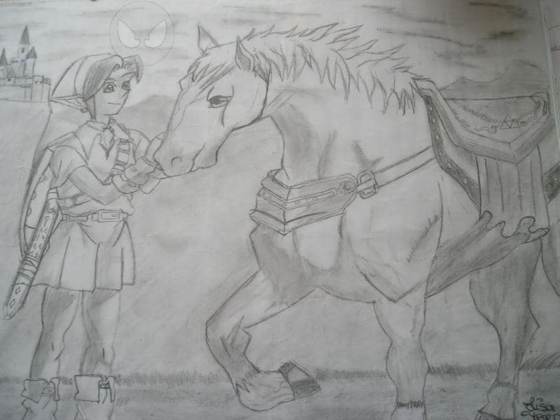 Link und Epona