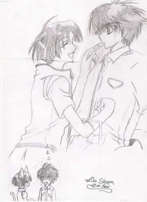 Yuzuriha Nekoi und Kamui Shirou