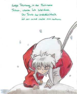 Inuyadha schüttelnd