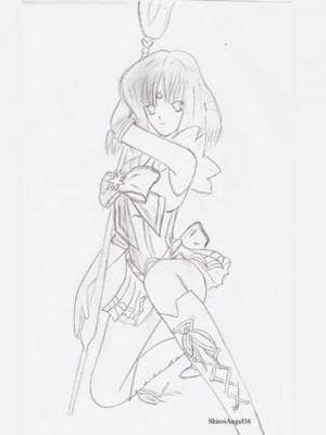 SailorSaturn pose