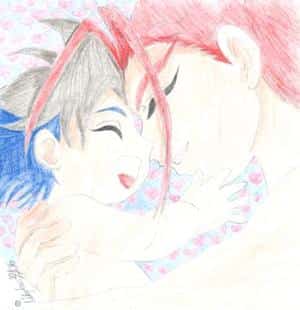 Papa Tala und Baby Kai ^///^