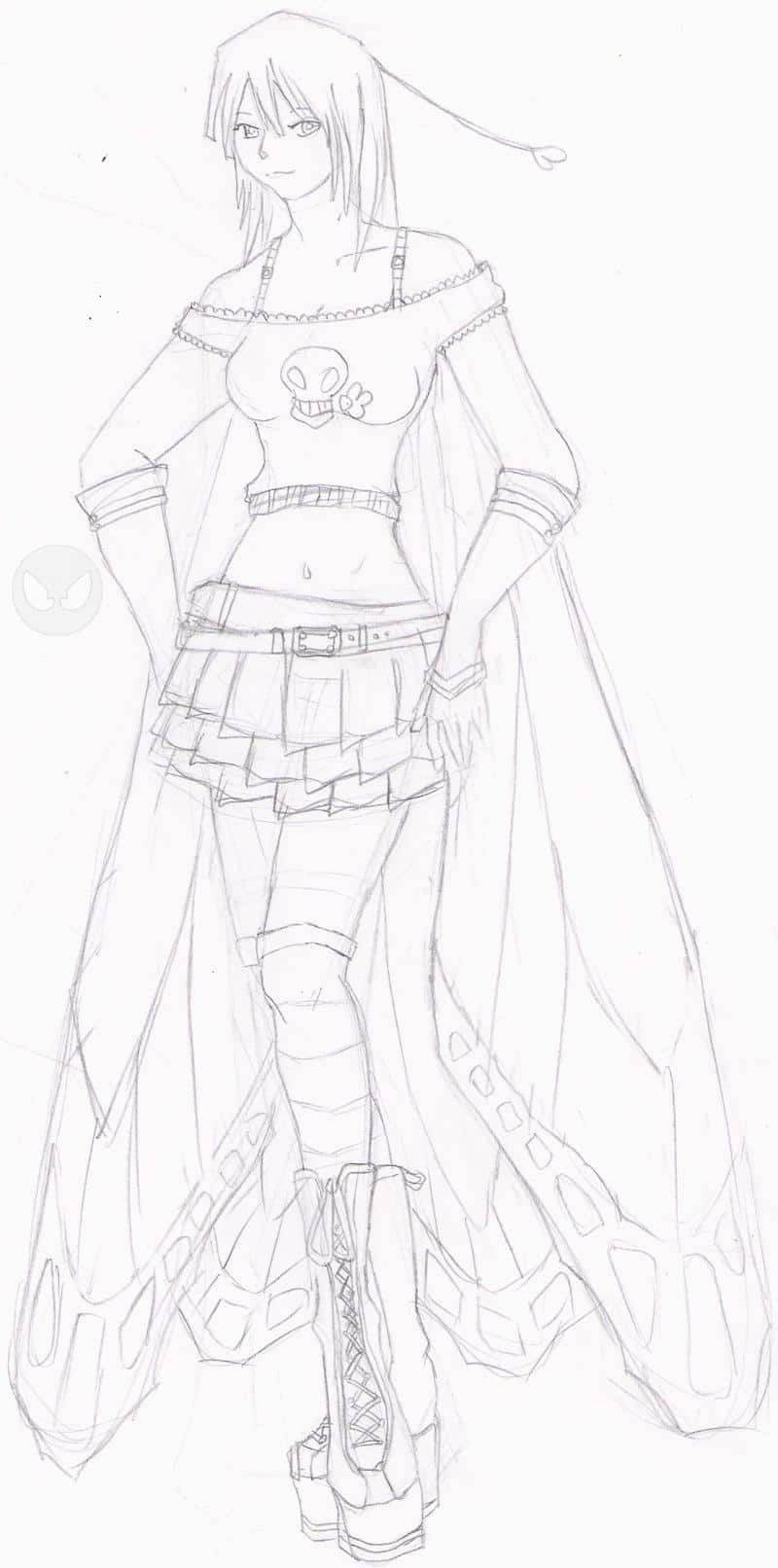 DarkNekos sweet butterfly neu gezeinet dank WB\'s von mir