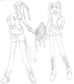 skizze chara design die 2te