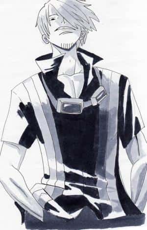 Sanji auch in schwar weiß