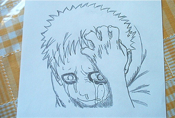 Gaara sad