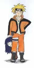 Naruto und Hinatas Tochter 1.versuch coloriert