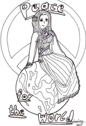 Peace for the world!!! xD