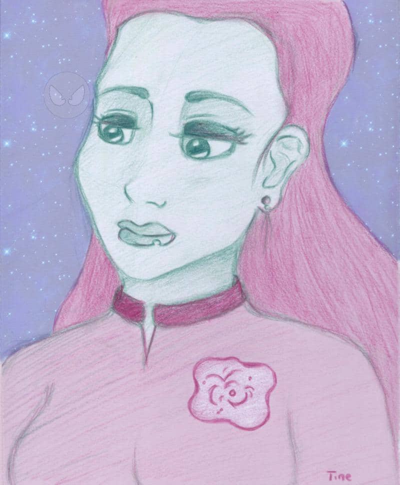 sieht aus wie'n Alien ö.ô