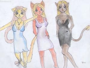Catgirls (whaahaa was für ein einfallsreicher titel -.- ^^)