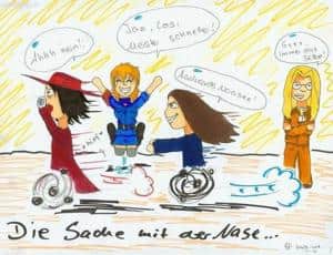 Die Sache mit der Nase...