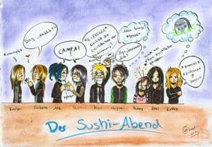 SUSHI-ABEND...*junk junk junk*