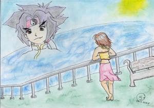 So´n mädchen und ray