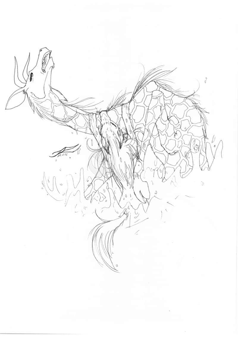 angriff aus der tiefe (outlines)