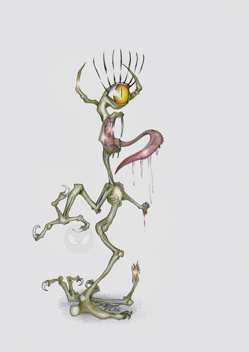 surrealistisches monster...(colo)