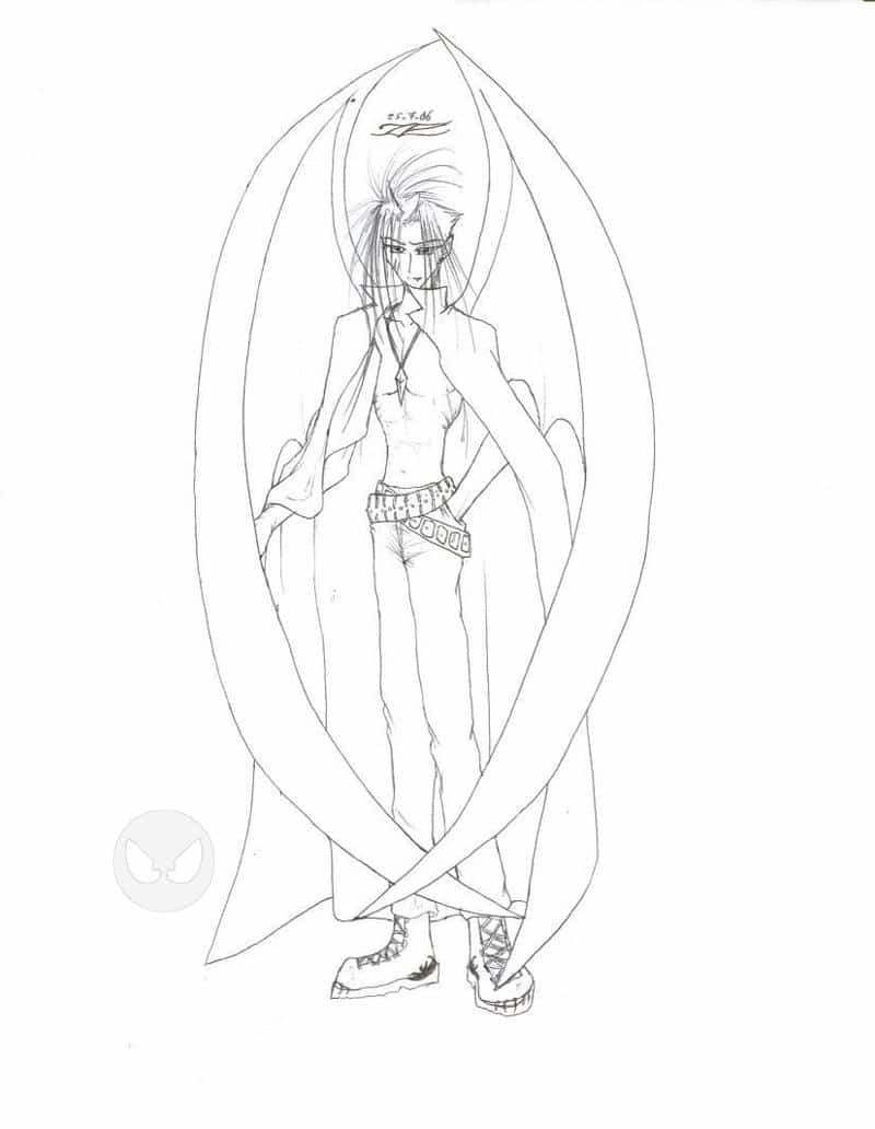 dämonischer FBI-agent(outlines)