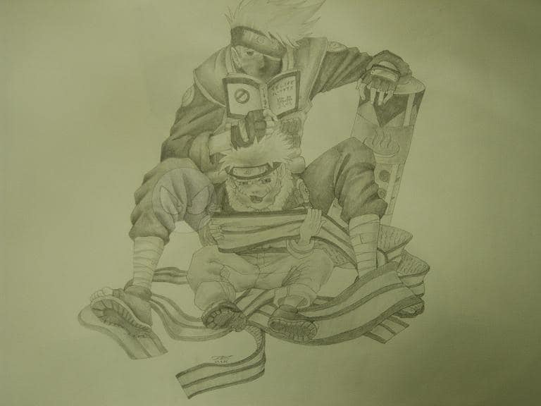 kakashi und naruto(band 3 cover)