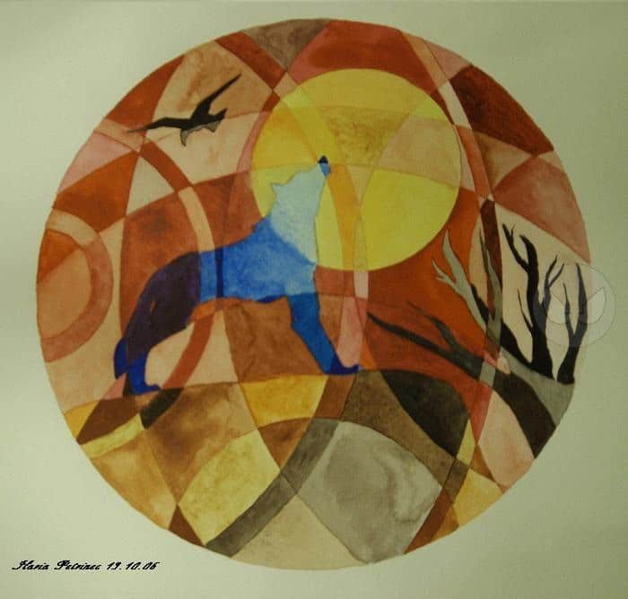 bild in kirchenfensterdesign XD