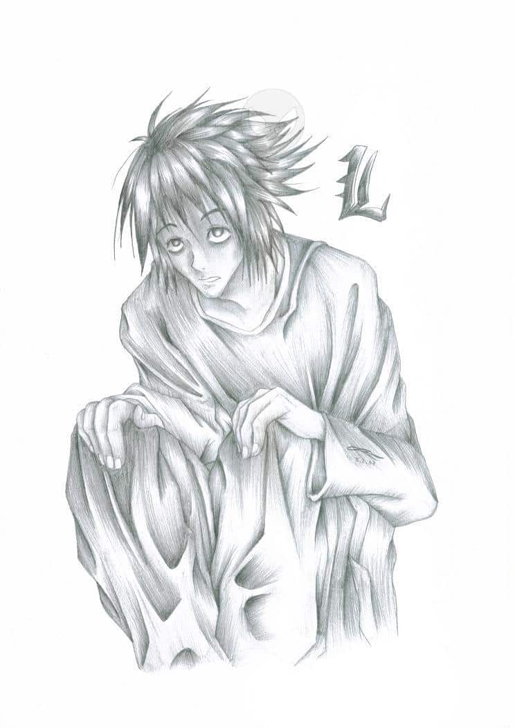 "L" (erster A4 versuch und schlechte scannerqualität...^^')