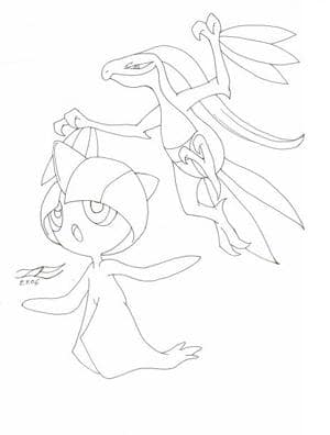 haunted ralts(outlines)