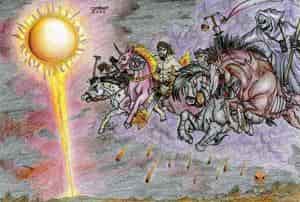 die 4 apokalyptischen reiter - colo für deviant