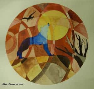 bild in kirchenfensterdesign XD