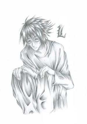 "L" (erster A4 versuch und schlechte scannerqualität...^^')