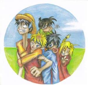 mixed anime charas...