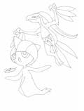 haunted ralts(outlines)