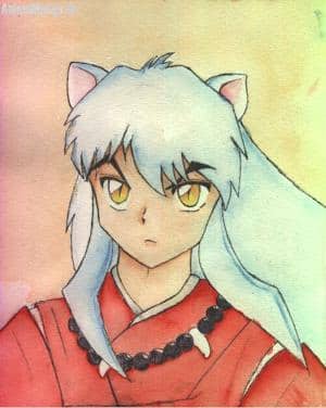 Inu Yasha (Aquarell)