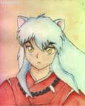 Inu Yasha (Aquarell)
