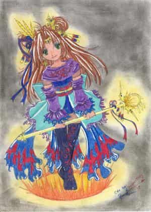 Zauberstabmädchen (wow wie einfalsreich)