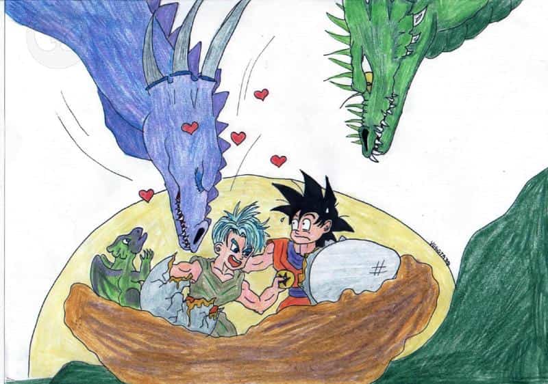 "..ein Dragonball!".."..ähm Trunks..."