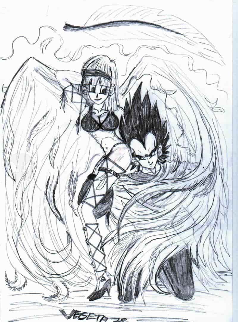 Schnellskizze: AngelBulma and Veg